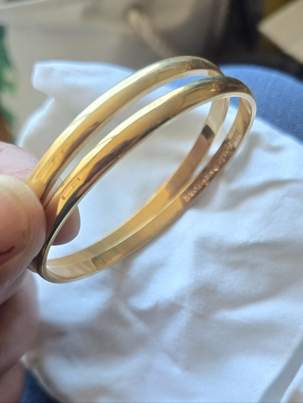 kate spade Gold 2 Bangle Bracelet Set - Picture 4 of 7